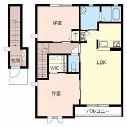 シャーメゾン今宿の物件間取画像